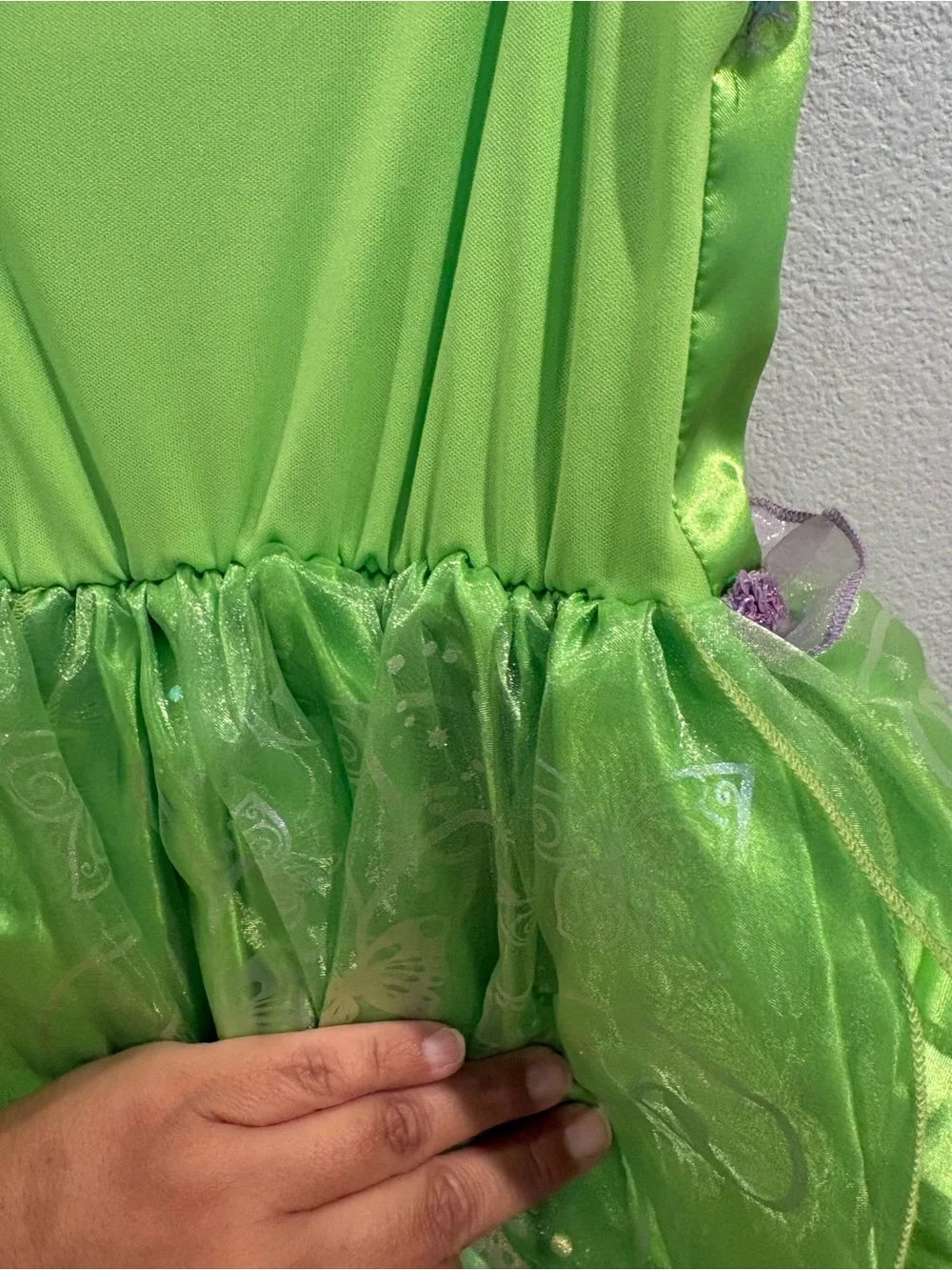 Disney Store Tinker Bell Halloween Costume Toddler Girls Size 5/6 Fairy Princess